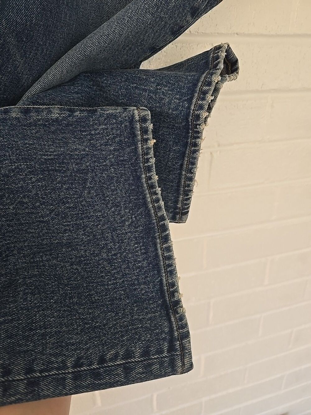Madewell Relaxed Bootcut Jeans High Rise Comfort Stretch Size 30×31 148$ retail - Picture 6 of 7